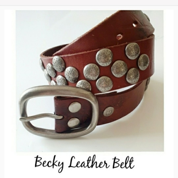 ??Vintage Style Geniune Leather Belt main image 12